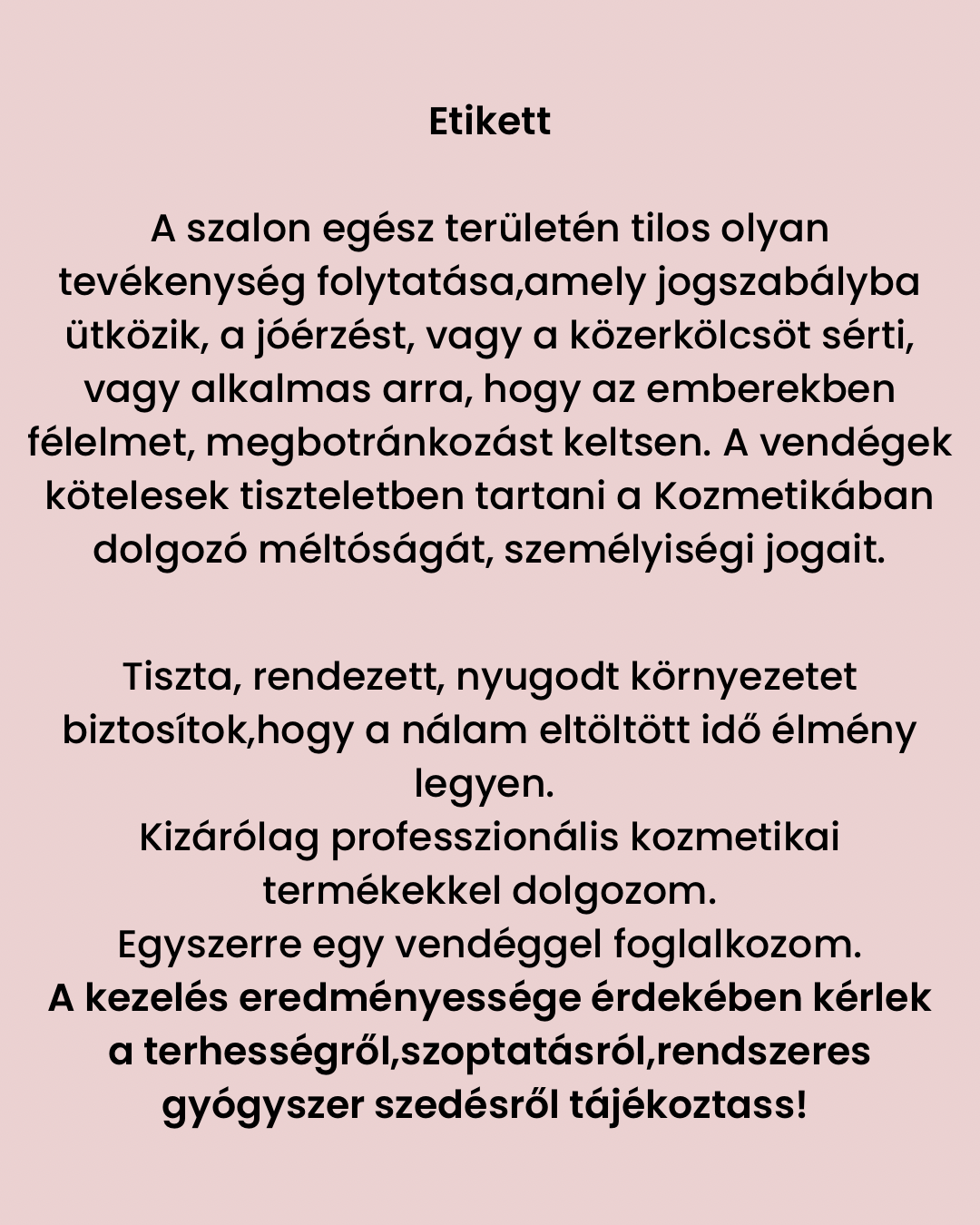 Házirend 6